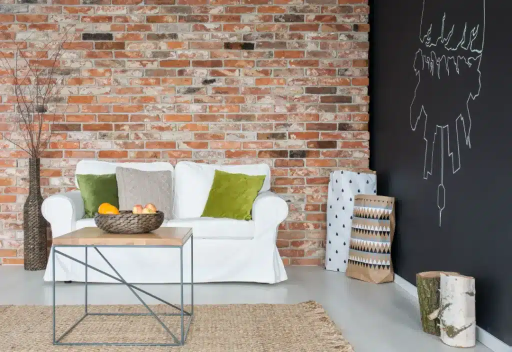 Protecting and Maintaining Clean Interior Brick Walls